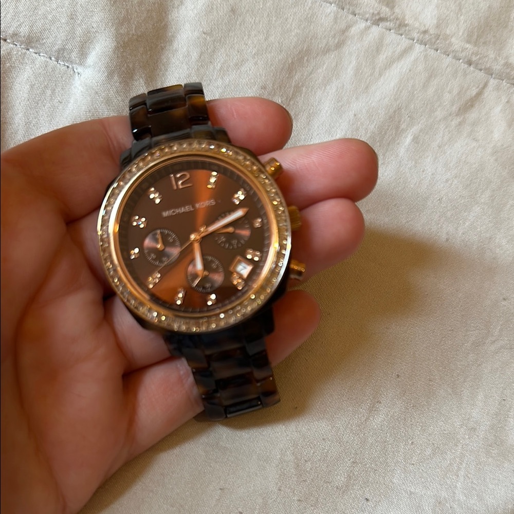 Michael Kors Brown Chronograph Watch